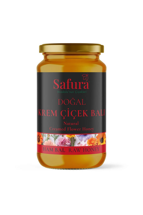 Professional Turkish Rize Creamed Flower Honey - 450g