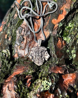 Sterling Silver Double-Headed Lion Necklace - Power & Protection