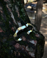 925 Sterling Silver Bracelet - Elegant Wavy Adjustable Design