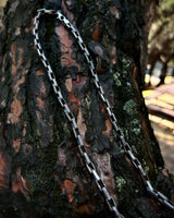 Collana da uomo in argento sterling 925 - Maglie audaci lavorate a mano