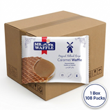 Wholesale Caramel Filled Mini Waffles - 1 Case - 108 Packs