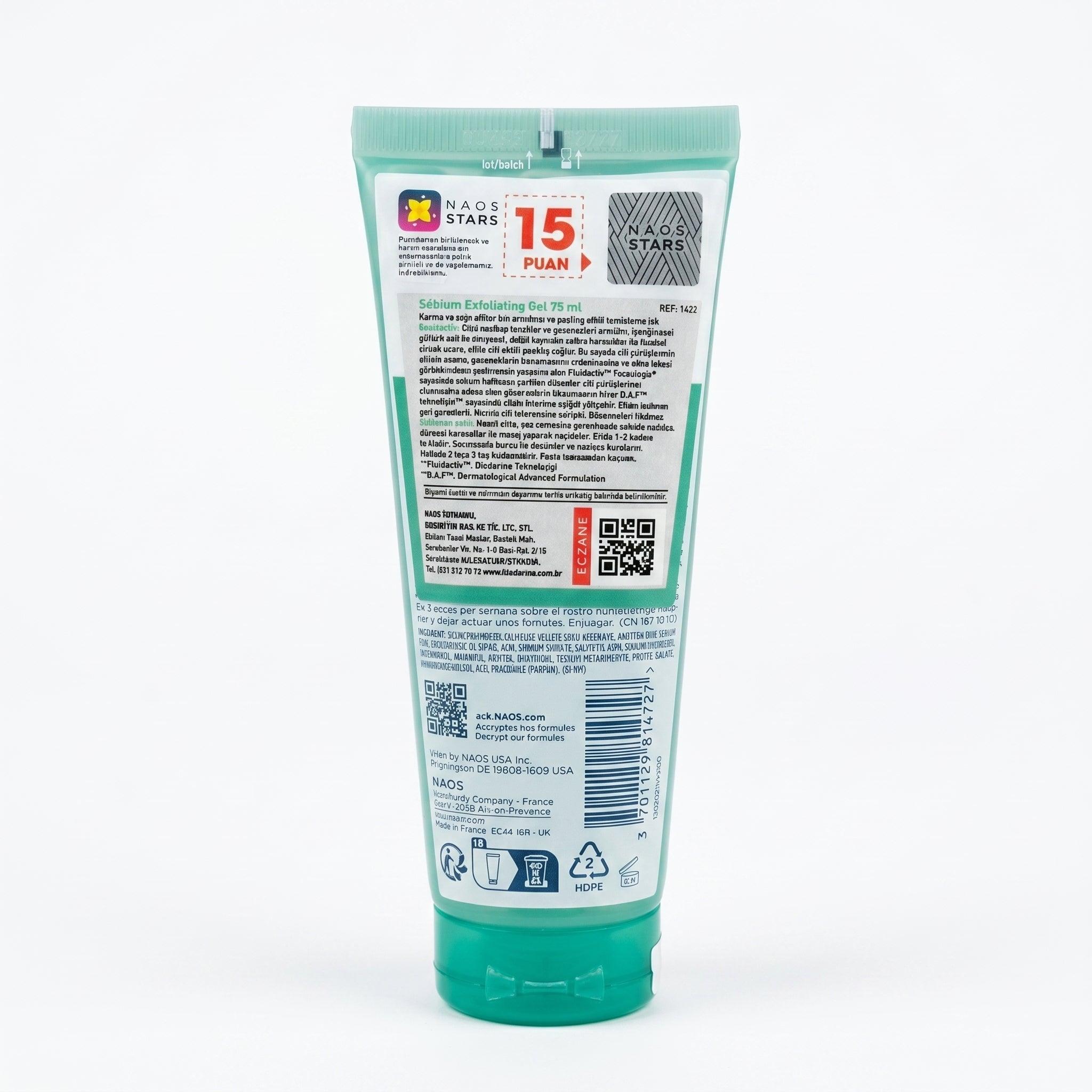 Exfoliating Gel Cleanser - Sebum-Balancing & Pore-Purifying