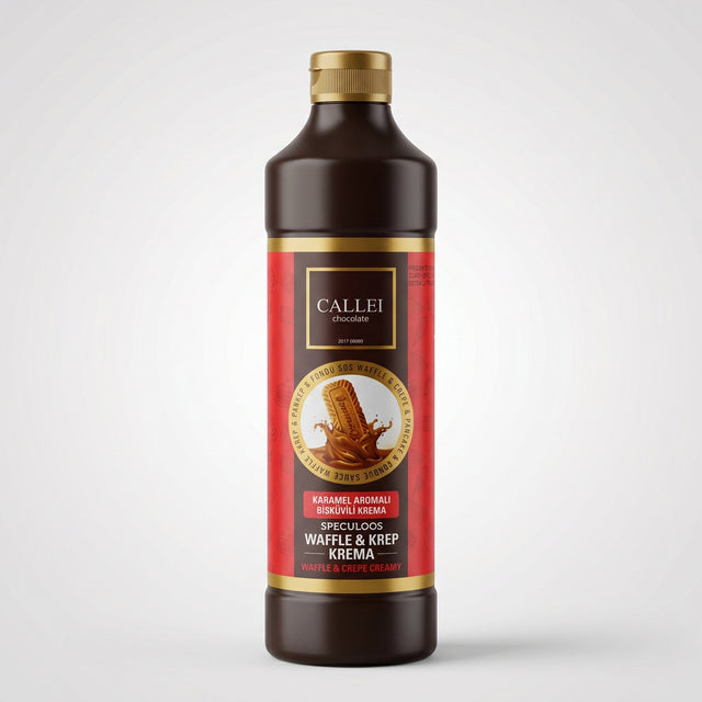 Speculoos Caramel Flavoured Biscuit Cream & Topping Sauce - 1kg - Biscoff Lotus Alternative