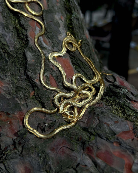 Gold Plated Sterling Silver Herringbone Chain - Classic Italian Design