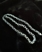 925 Sterling Silver Necklace - Handcrafted Bold Link Chain