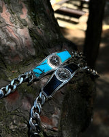 925 Sterling Silver Lion Head Cuban Bracelet - Masculine Statement