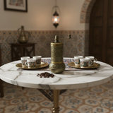 Lavina | Spice/Coffee Grinder Traditional Ottoman Style Copper Bronze Color (10 cm)