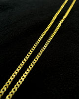 Halskette aus Sterlingsilber mit Goldauflage im Fischgrätenmuster – Italienisches Design