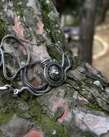 925 스털링 실버 라이언 메달리온 목걸이 - 용기와 리더십