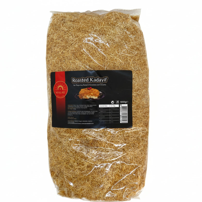 Malak Roasted Kataifi Kadayif for Preparing Dubai Chocolate and Desserts 1kg - TryAladdin