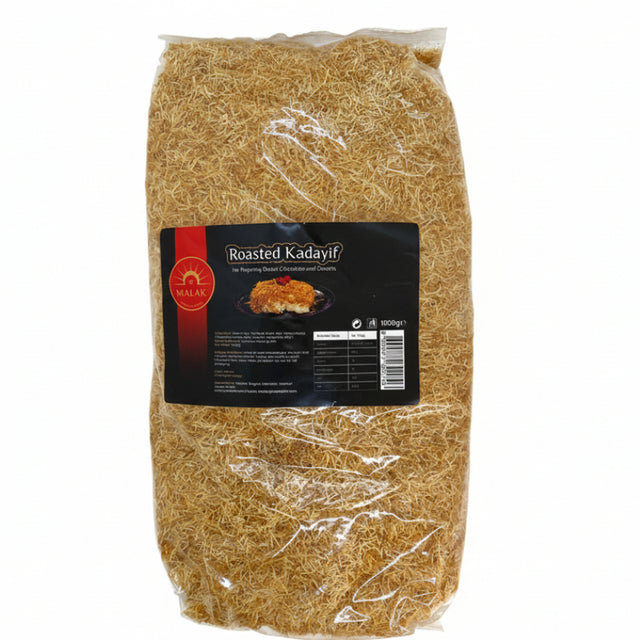 Malak Roasted Kataifi Kadayif for Preparing Dubai Chocolate and Desserts 1kg - TryAladdin