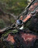Minimalist Black Onyx Ring - 925 Sterling Silver for Modern Style