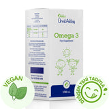 Algae Omega-3 Syrup - Brain & Heart Health Support - Vegan Liquid