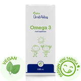 Algae Omega-3 Syrup - Brain & Heart Health Support - Vegan Liquid