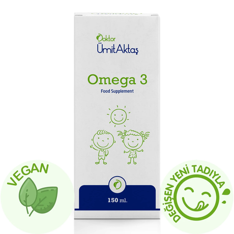 Algae Omega-3 Syrup - Brain & Heart Health Support - Vegan Liquid