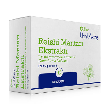 Reishi Mushroom Extract - Patented Ganoderma Lucidum Wellness Support Capsules