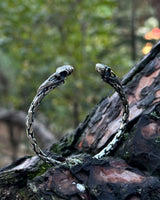 925 Sterling Silver Gothic Raven Skull Adjustable Bracelet - Handcrafted