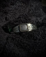 Sterling Silver Seal of Solomon Cuff Bracelet - Adjustable Handcrafted