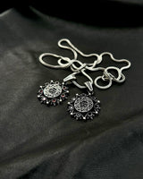 925 Sterlingsilber Anhänger Halskette mit Siegel des Salomon Stern - Mystischer Talisman
