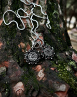925 Sterlingsilber Anhänger Halskette mit Siegel des Salomon Stern - Mystischer Talisman
