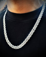 925 Sterling Zilveren Paperclip Ketting - Gedurfd Schakelontwerp