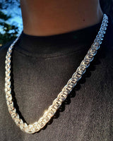 925 Sterling Zilveren Paperclip Ketting - Gedurfd Schakelontwerp
