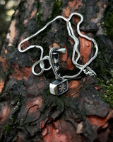Collana Mjolnir in Argento Sterling 925 - Simbolo di Forza e Coraggio