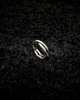 925 Sterling Silver Braided Ring - Men's Handcrafted Bold Style