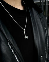 Collier Hache Viking en Argent Sterling - Pendentif Esprit Guerrier
