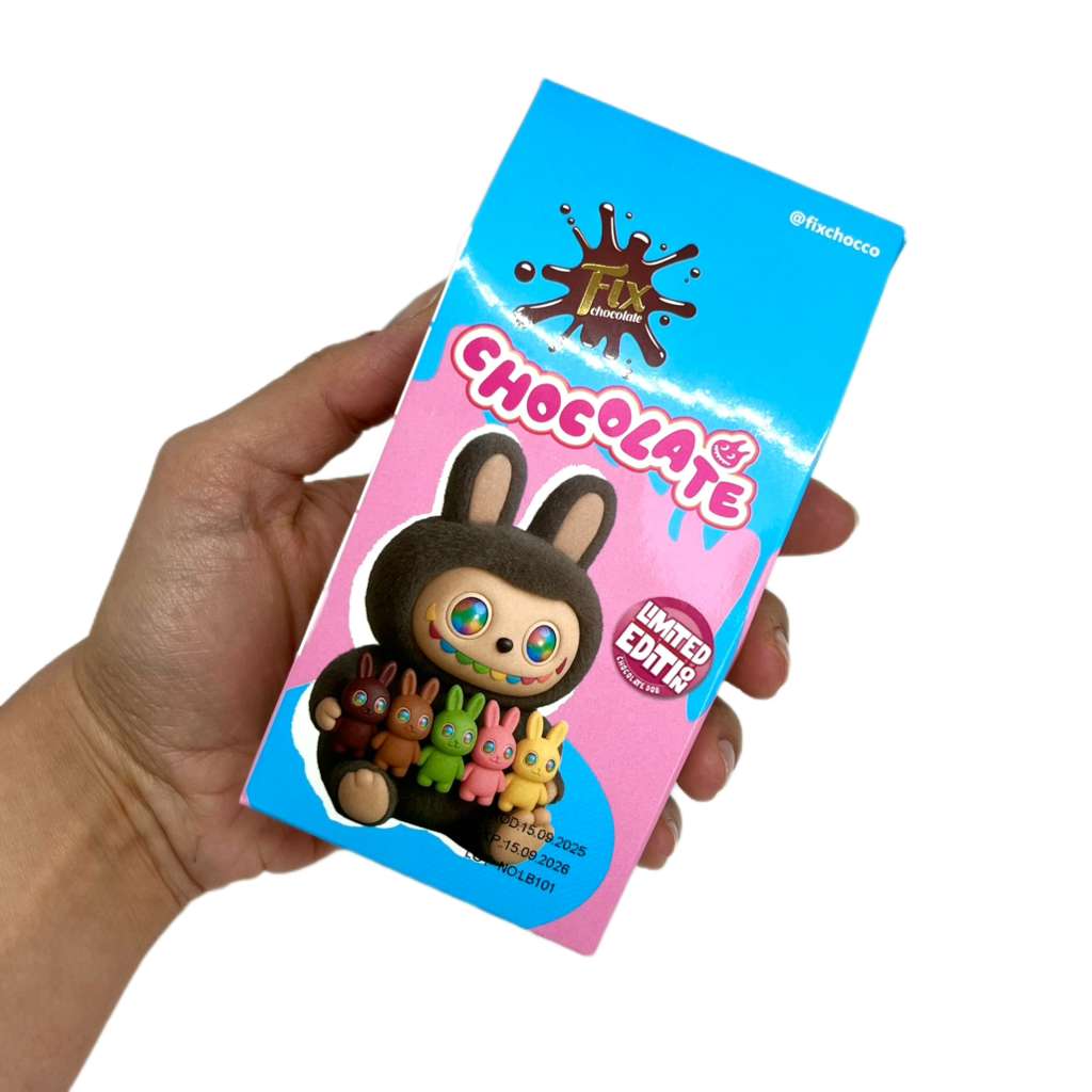 Fix Chocolate Limited Edition Collectible Mystery Bunny - Assorted (60g-80g)