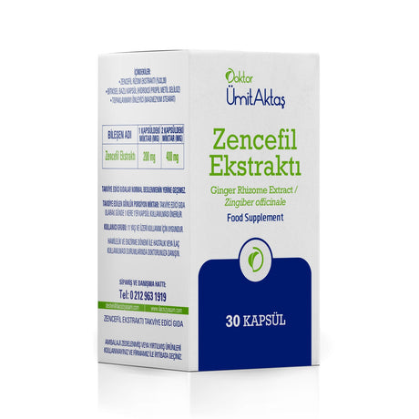 Microencapsulated Ginger Extract - Enhanced Absorption Capsules