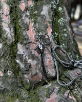 Håndlavet sterling sølv løvehoved Zulfiqar vedhæng halskæde