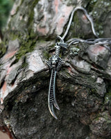 Håndlavet sterling sølv løvehoved Zulfiqar vedhæng halskæde