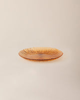 Glass Pasta Plate - Contemporary Soleil Inspired Design