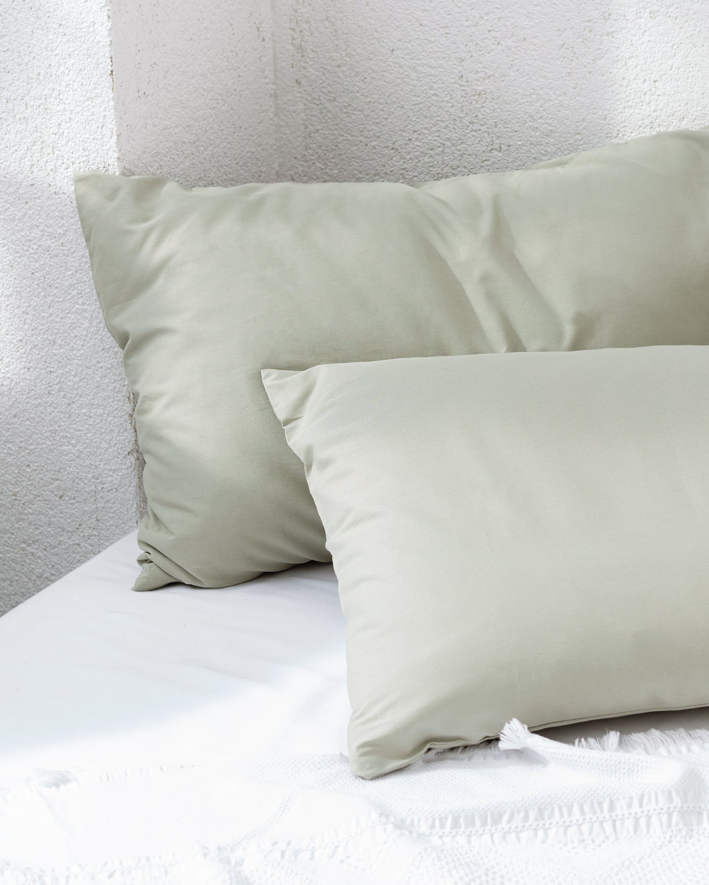 100% Cotton Pillowcase Set - 2 Pack, Soft & Breathable