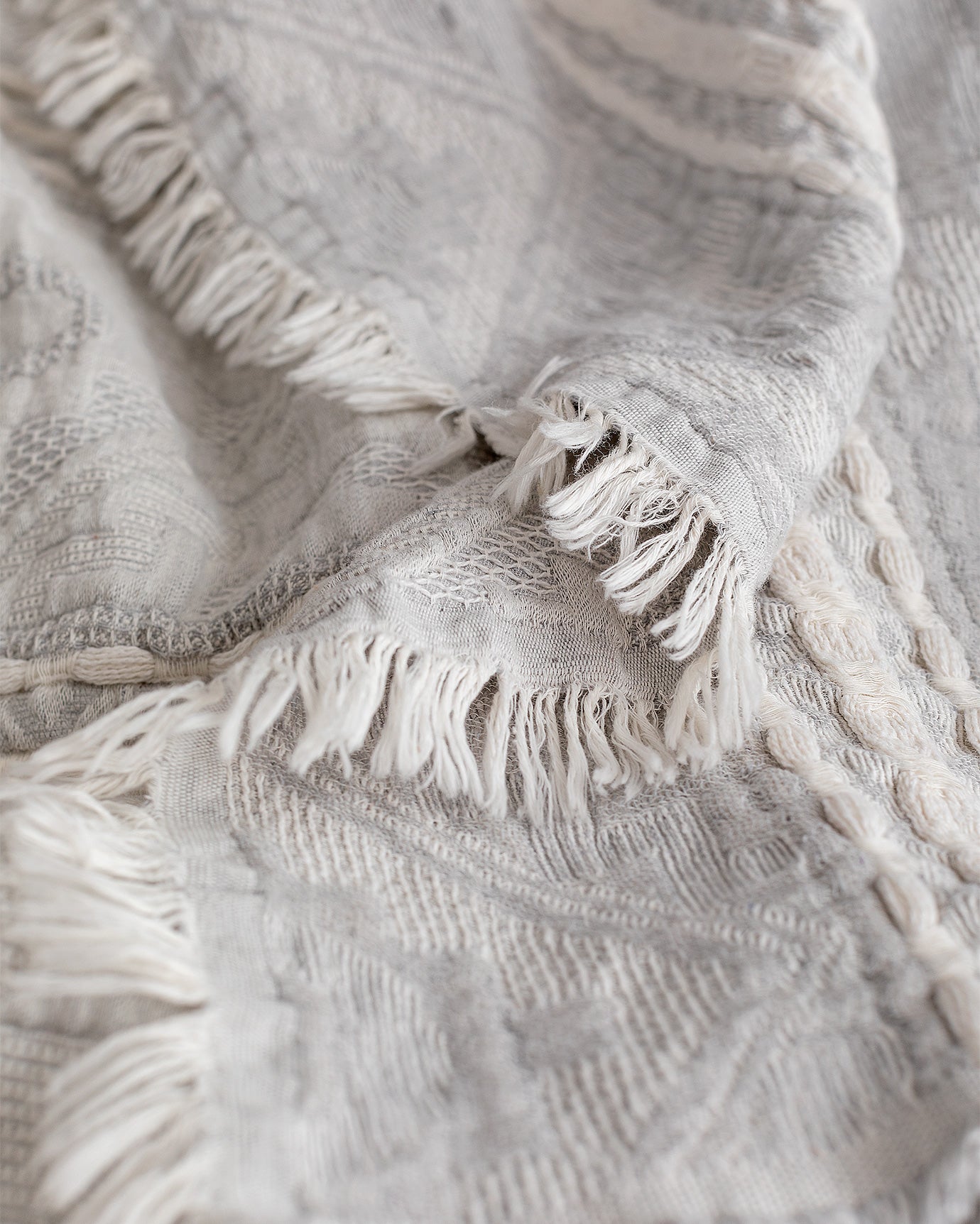 Bohemian Ethnic Twin Bedspread - Lightweight Decorative Single Bed Cover