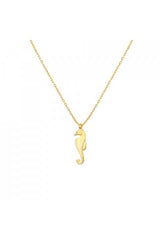 925 Sterling Silver Seahorse Necklace - Delicate Ocean Charm