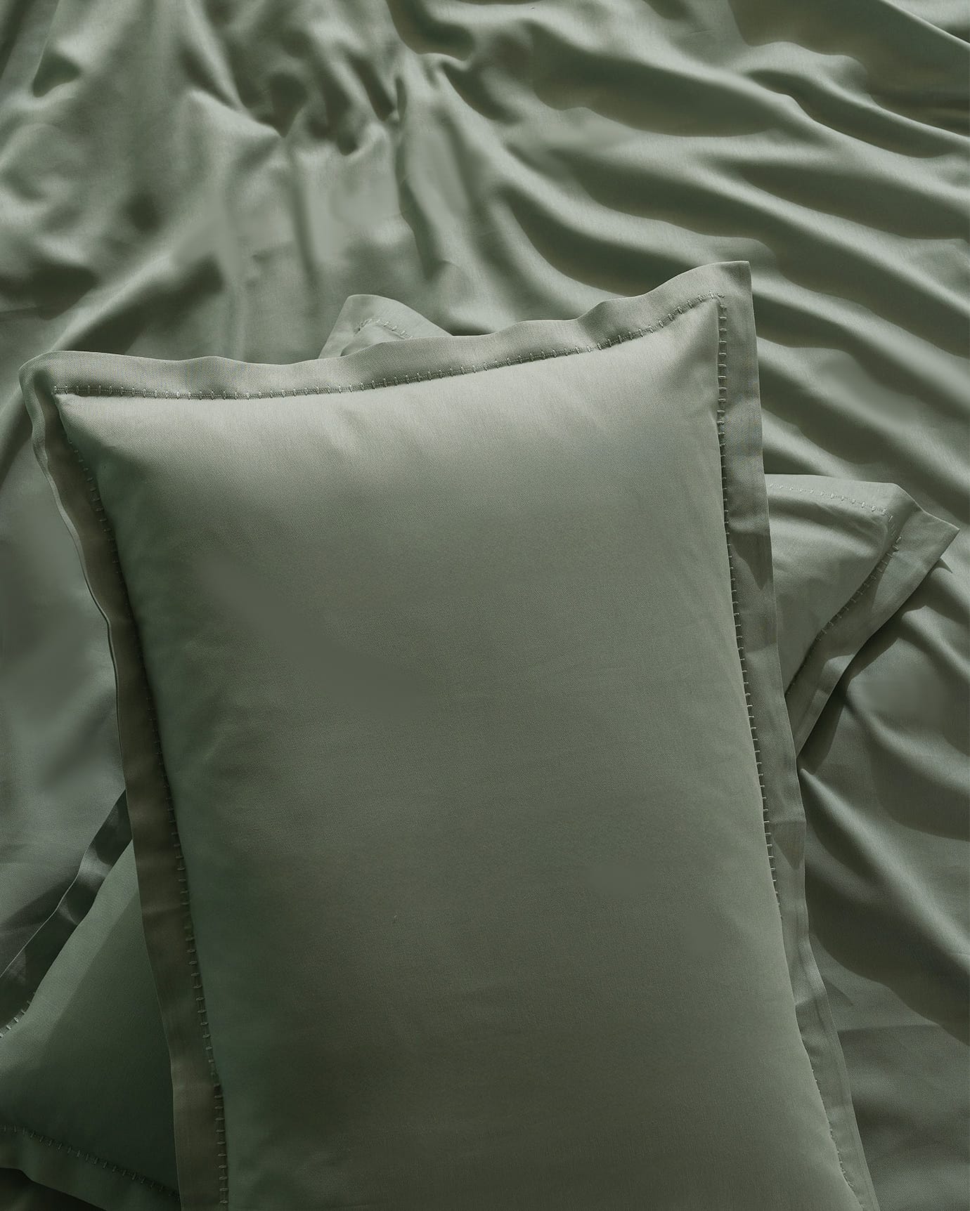 100% Cotton King Size Duvet Cover Set - Soft & Plain