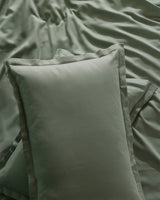 100% Cotton King Size Duvet Cover Set - Soft & Plain