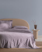 100% Cotton King Size Bedspread - Elegant Marjolaina Design