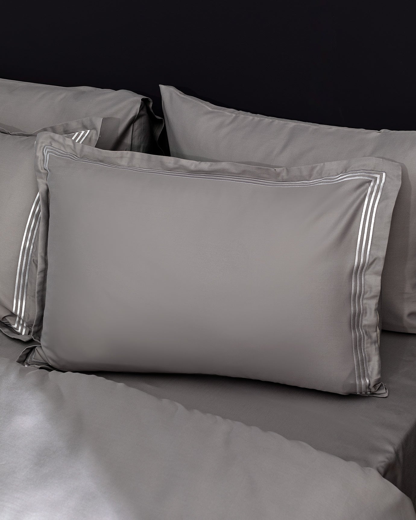 Clarette Bamboo Sateen King Size Duvet Cover Bedding Set