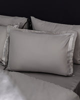 Clarette Bamboo Sateen King Size Duvet Cover Bedding Set