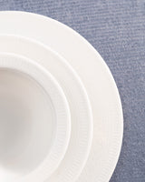 New Bone China 24-Piece Dinner Set - Claire Collection