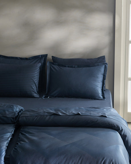 Diyon Jacquard Sateen Duvet Cover Bedding Set