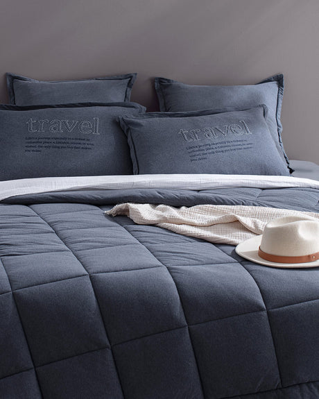 SuperSoft Polyester-Cotton Single Sleep Set - Dreamy Comfort