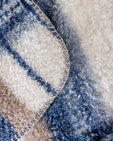 Polyester Sherpa Single Blanket - Reversible Dual-Tone Comfort