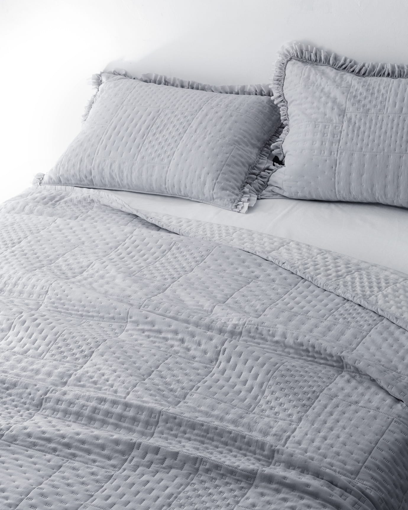 Indigo Double Bedspread - Medus Design Full Size Bed Cover