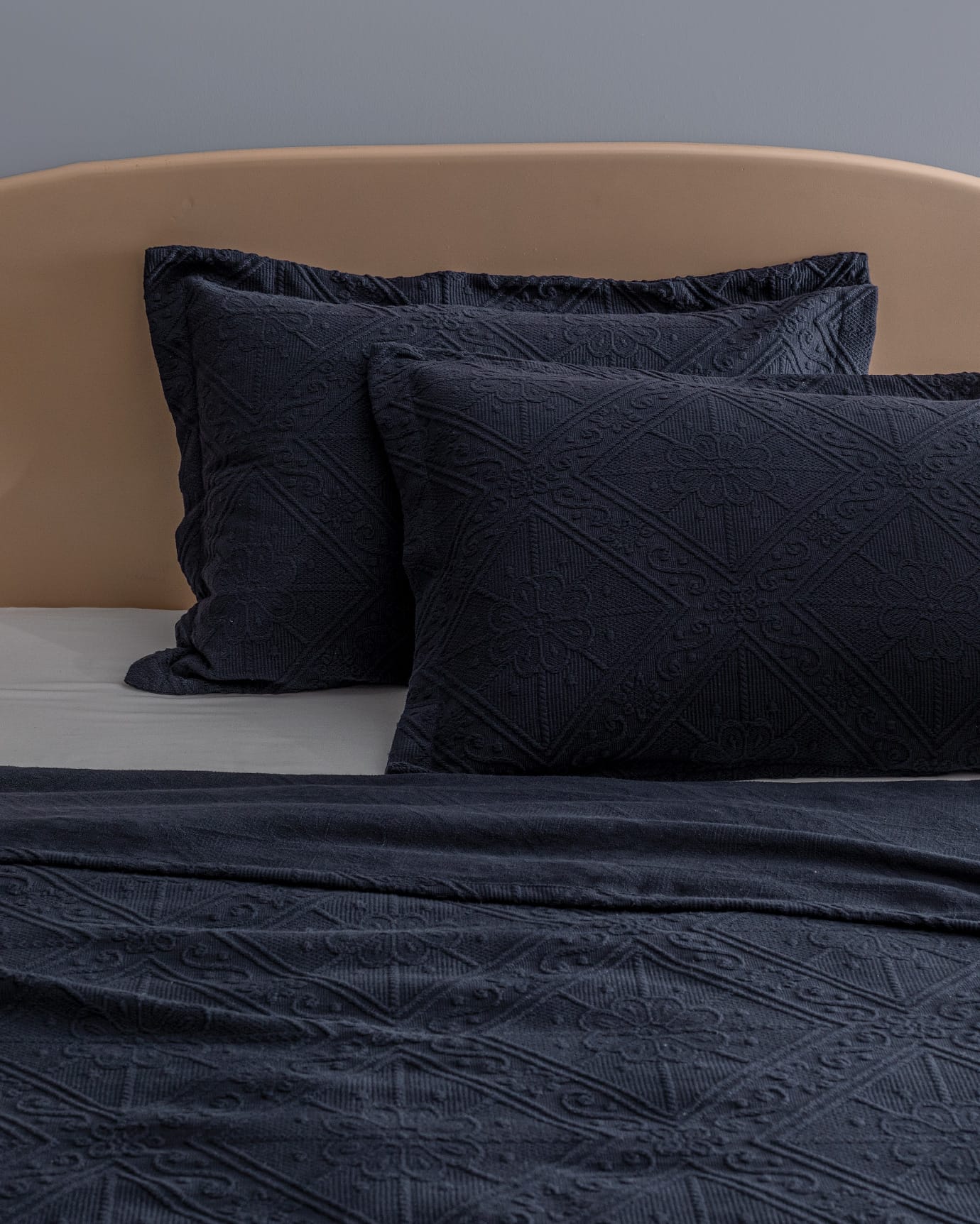 Marjolaina Double 100% Cotton Bedspread - Soft & Breathable Bed Cover