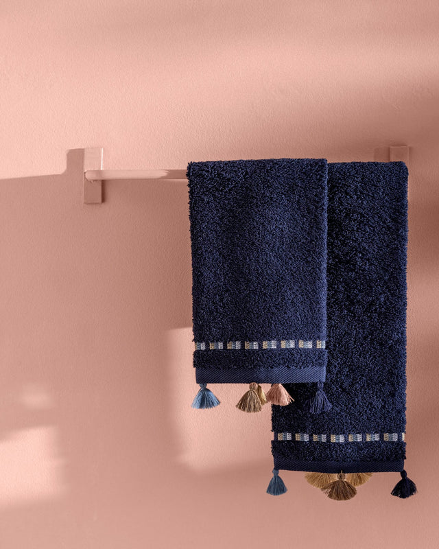 Premium 100% Cotton Hand Towel Set (2-Pack) - Ultra Soft & Absorbent