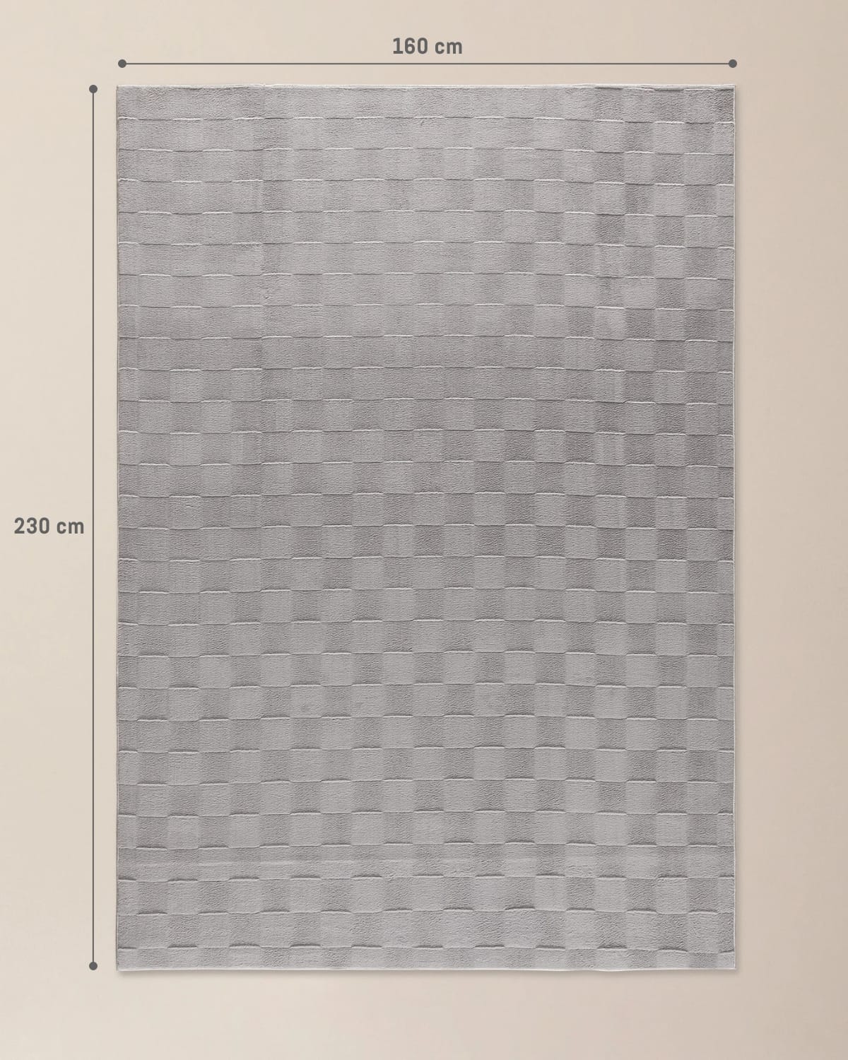 Faux Silk Embossed Area Rug - Soft & Luxurious Floor Carpet